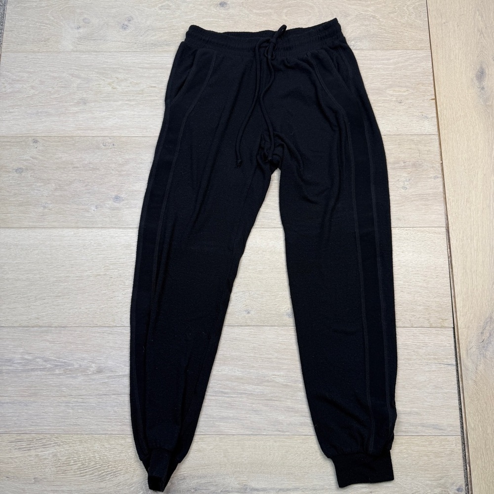 Michael Stars Black Jogger Pants